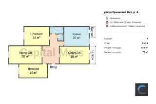 улица Крымский Вал, 4